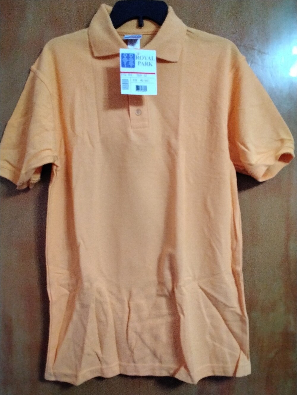 Royal Park Gold Men''s Polo Shirt, Size M